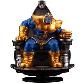Kotobukiya Thanos On Space Throne Fine Art Statue Figür