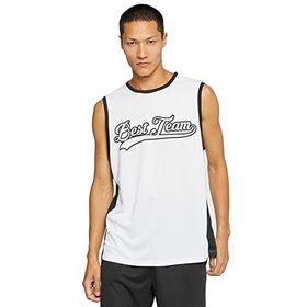 Koton 000 Erkek Beyaz Bisiklet Yaka Slogan Baskılı Atlet T-shirt