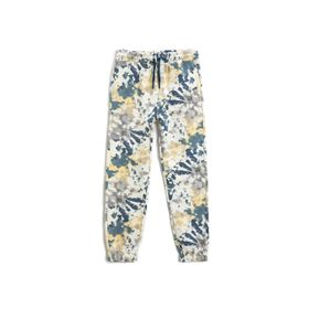 Koton 09C Erkek Çocuk Yeşil Desenli Batik Desenli Jogger Cepli Beli Bağlamalı Eşofman Altı