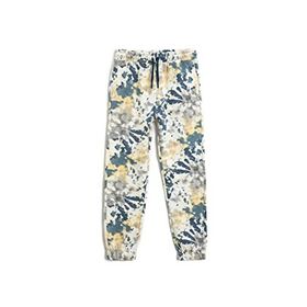 Koton 09C Erkek Çocuk Yeşil Desenli Batik Desenli Jogger Cepli Beli Bağlamalı Eşofman Altı