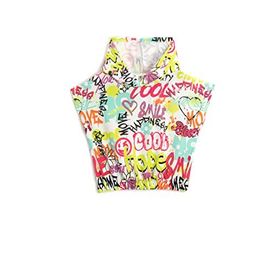 Koton 0D1 Kız Çocuk Ekru Desenli Mickey Mouse Lisanslı Sweatshirt