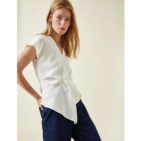 Koton 0KAF60097GWC05 Desenli Kadın Blouse