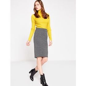 Koton 0KAK73462EKDR1 Kadın Pileli Skirt Etek