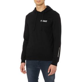 Koton 0KAM41006MK999 Siyah Erkek Sweatshirt