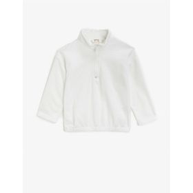 Koton 0KMG19615ZK002 Ekru Kız Çocuk Sweatshirt