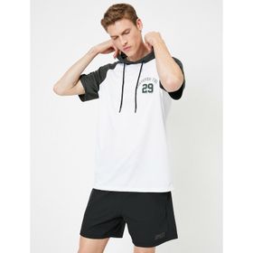 Koton 0YAL18586IK44G Baskılı Kadın T-Shirt