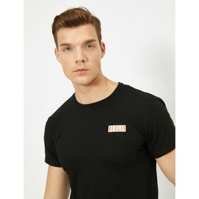 Koton 0YAL18586IK44G Baskılı Kadın T-Shirt