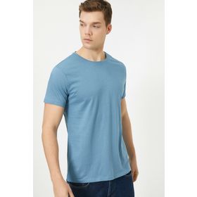 Koton 0YAM12136LK Mavi Erkek T-Shirt