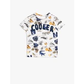 Koton 0YAM14246OKNA1 Lacivert Erkek T-shirt