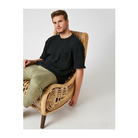 Koton 0YAM14246OKNA1 Lacivert Erkek T-shirt