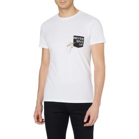 Koton 0YAM14817OK Erkek Beyaz Erkek T-shirt