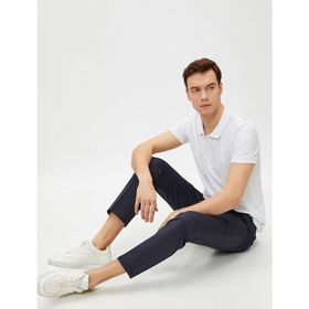 Koton 0YAM45039LD Mavi Brad Slim Fit Jean Erkek Pantolon