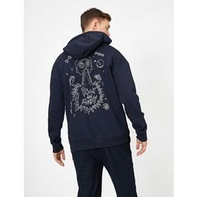 Koton 0YAM71503CK725 Rick and Morty Lisanslı Baskılı Erkek Sweatshirt