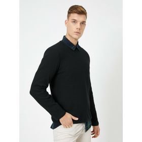 Koton 0YAM94001OK999 Bisiklet Yaka Erkek Kazak