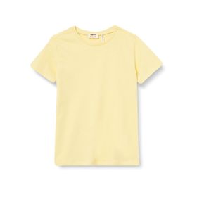 Koton 151 Erkek Çocuk Basic Kısa Kollu Bisiklet Yaka Pamuklu Sarı T-shirt