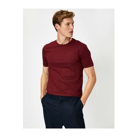 Koton 1KAM12141LK Beyaz Erkek T-Shirt