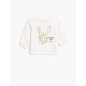 Koton 1KMG19141AK002 Kız Bebek Sweatshirt