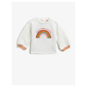 Koton 1KMG19141AK002 Kız Bebek Sweatshirt