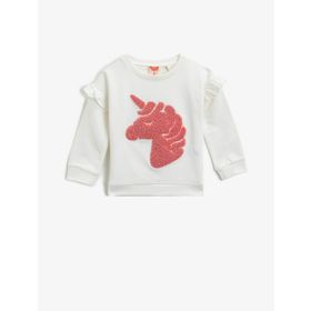 Koton 1KMG19141AK002 Kız Bebek Sweatshirt