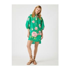Koton 1YAL88169IK Koton Kadın Elbise Kırmızı - S