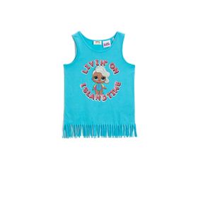 Koton 1YKG17571AK Turkuaz Kız Çocuk T-shirt