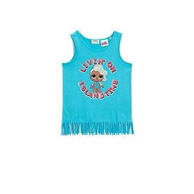 Koton 1YKG17571AK Turkuaz Kız Çocuk T-shirt