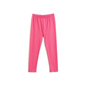 Koton 274 Kız Çocuk Basic Beli Lastikli Pembe Tayt