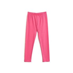 Koton 274 Kız Çocuk Basic Beli Lastikli Pembe Tayt