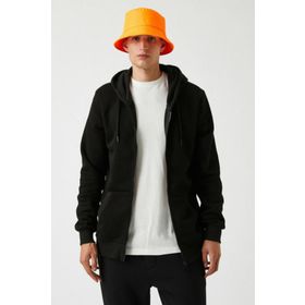 Koton 2KAM75700LK Fermuarli Kapsonlu Sweatshirt
