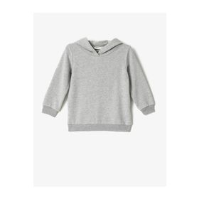 Koton 2KKB16101OK Basic Kapsonlu Uzun Kollu Sweatshirt