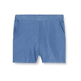 Koton 2SAK70009EK Beli Lastikli Mavi Kadın Şort