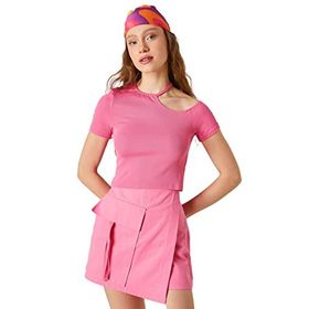 Koton 2SAL10798IK Pembe Kadın T-shirt