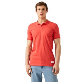 Koton 2SAM10068MK Basic Polo Yaka Petrol Erkek Tişört