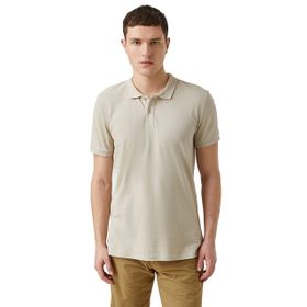 Koton 2SAM10068MK Basic Polo Yaka Petrol Erkek Tişört