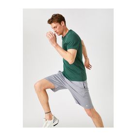Koton 2SAM10081NK Baskı Detaylı Spor Erkek T-shirt