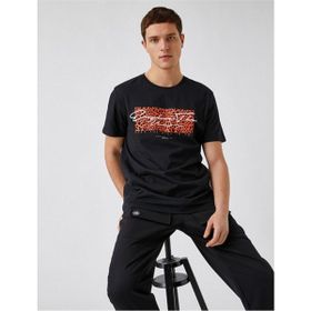 Koton 2sam10646hk Siyah Erkek T-shirt