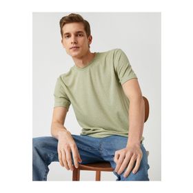 Koton 2SAM11302HK Dokulu Triko T-shirt