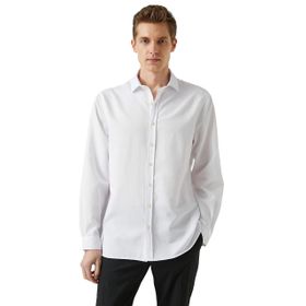 Koton 2SAM60118HW Slim Fit Basic Erkek Gömlek