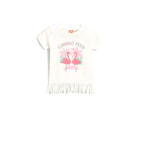 Koton 2SMG10012AK Bisiklet Yaka Normal Kalıp Baskılı Bebek T-Shirt