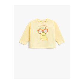 Koton 2smg10046ak Sarı Kız Çocuk T-shirt
