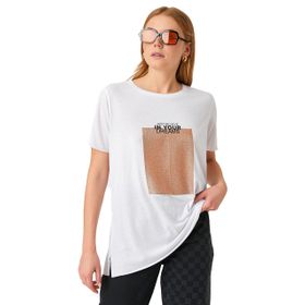 Koton 2yak13294ek Kırık Beyaz Kadın T-shirt