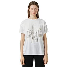 Koton 2yak13294ek Kırık Beyaz Kadın T-shirt