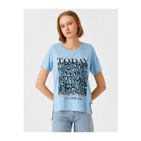 Koton 2yak13717ek Pembe Kadın T-shirt