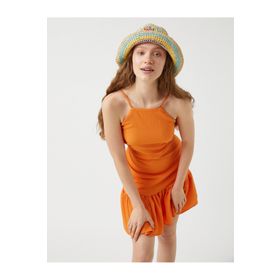 Koton 2YAL88086IW Halter Kadın Elbise