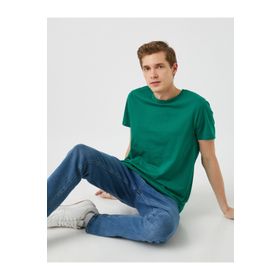 Koton 2yam12136lk Mor Erkek T-shirt