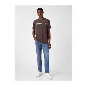 Koton 2YAM45245LD Mavi Erkek Jean Pantolon