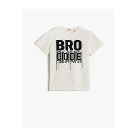 Koton 2ykb16019ok Beyaz Erkek Çocuk T-shirt