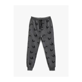 Koton 2YKB46131TK Batman Lisanslı Baskılı Jogger Erkek Çocuk Eşofman Altı