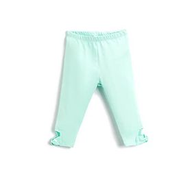 Koton 2YKG47860OK Nane Yeşili Kız Çocuk Cut Out Detaylı Basic Tayt