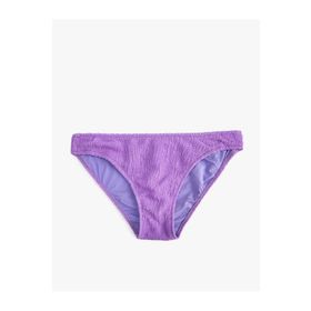 Koton 3SAK00007MM 370 Lila Dokulu Kadın Bikini Altı